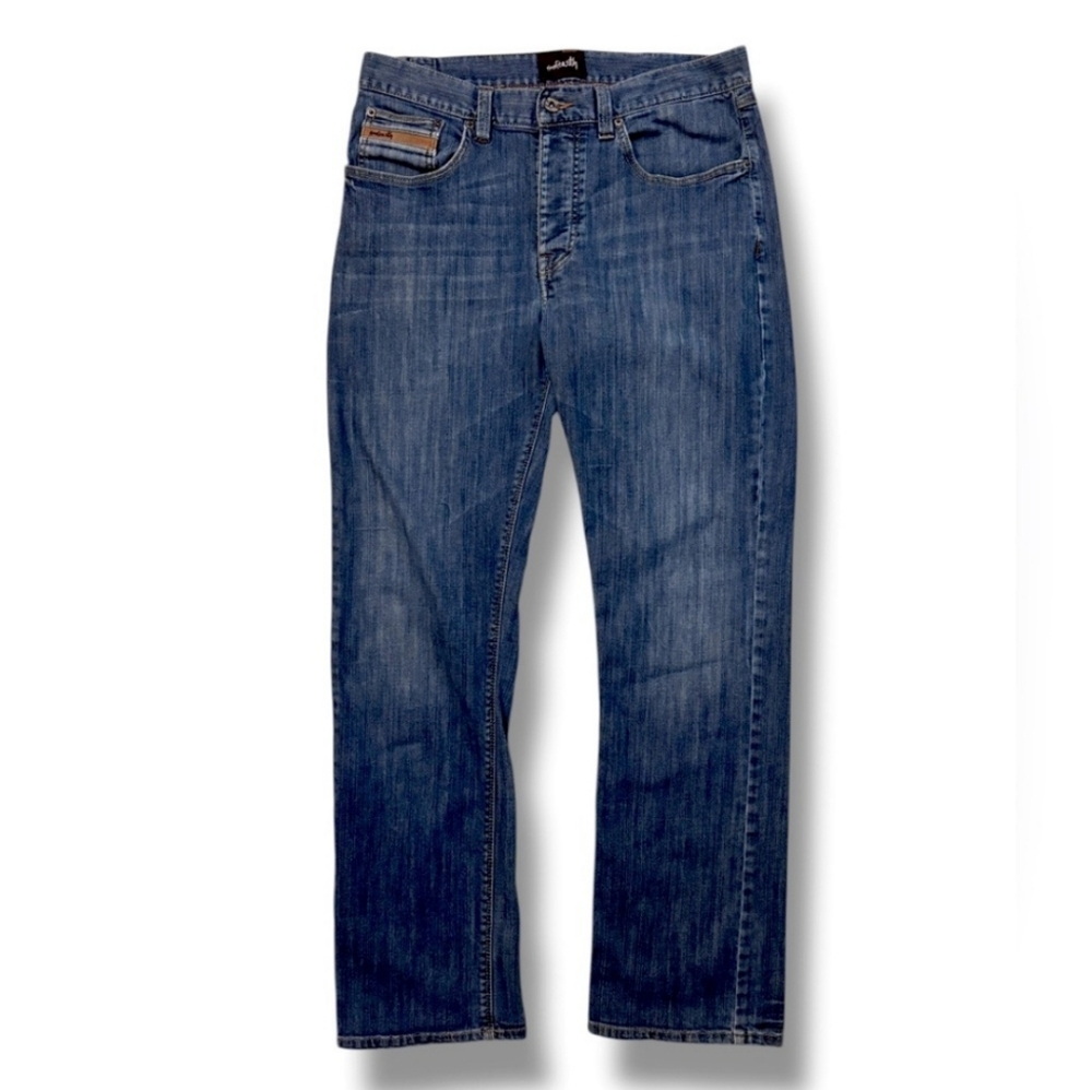 PLANET EARTH PRODUCTS Mid Rise Button Fly Straight Leg Jeans VINTAGE